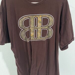 Men’s Vintage Big Black Shirt XL